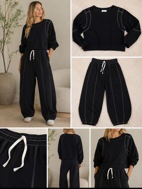 NEW-WOT. Never Worn!
Bohme  “SOLD OUT BOHME SET”
“BARREL LEG + CONTRAST STITCH”